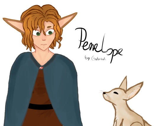 Penelope First Drawing
